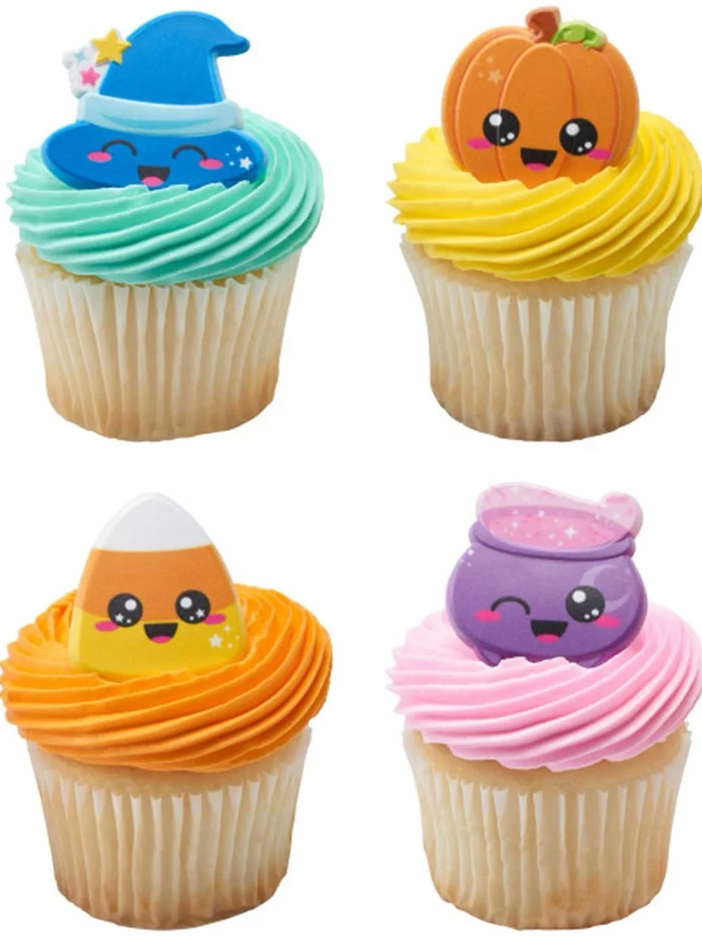 Halloween Cute Cupcake ring toppers